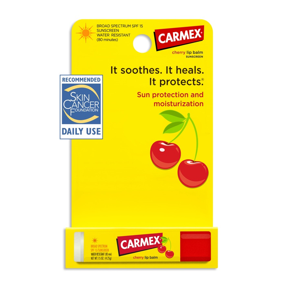 카멕스, 체리 립 밤 SPF 15, 0.15 oz (4.25 g)