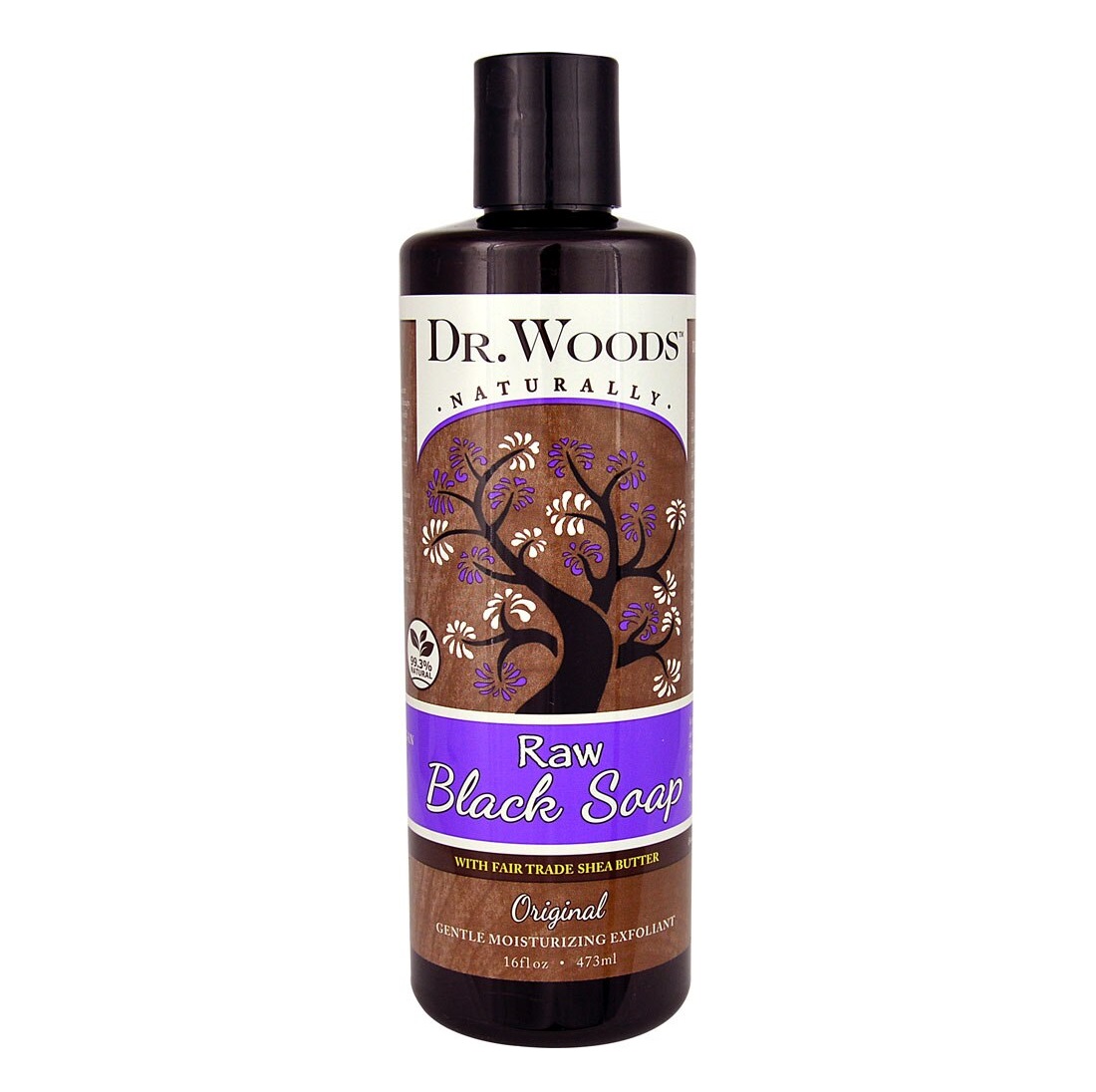 닥터우즈, 로우 블랙 솝 오리지날 [시어 버터 함유], 16 oz (472 ml)
