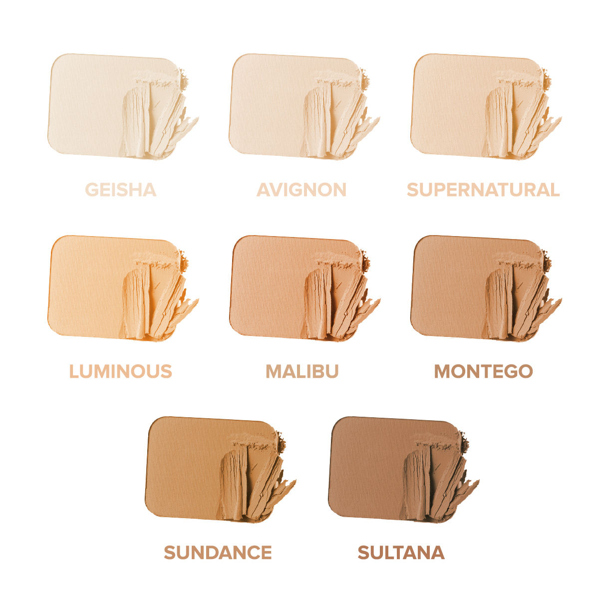 허니비가든, Pressed 미네랄 파우더 파운데이션, 색상선택, 0.26 oz