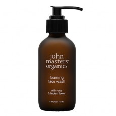 존 마스터스 오가닉, 로즈 앤 린든 플라워 포밍 페이스 워시, 3.8 oz (112 ml)
