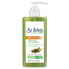 St.Ives, Naturally Clear 그린티 클렌저 오일 프리, 200 ml (6.75 fl oz) 아크네 붉은기